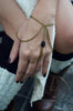 Jess Onyx Hand Chain Bracelet